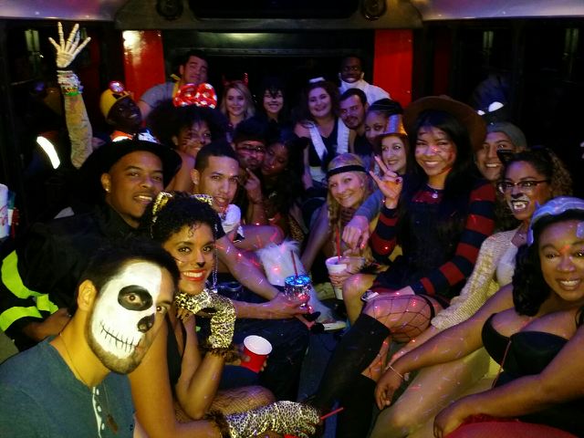 Austin Party Shuttle Halloween Birthday Party